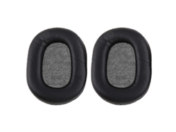 Lurelia Almofadas Auriculares Em Couro Pu Compatíveis Com Technica Ath M50 M50s M20 M30 Ath Sx1 - 1 Par Com Estojo Led
