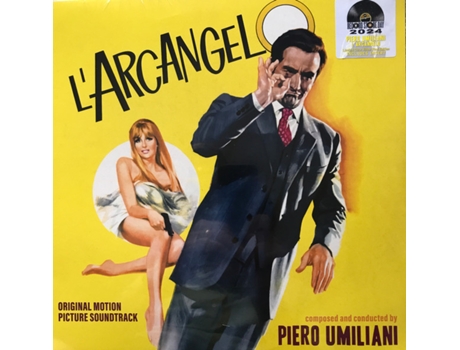 Piero Umiliani L'Arcangelo Original Motion Picture Soundtrack Vinil Mono Amarelo Transparente Edição Limitada Rsd 2024