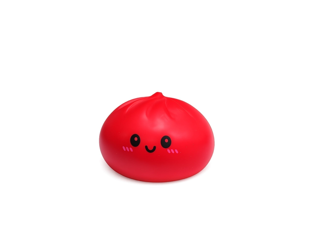 Brinquedo Squishy Pão Vermelho Brilhante LAXISCREED, Ideal para Estresse e Decoração