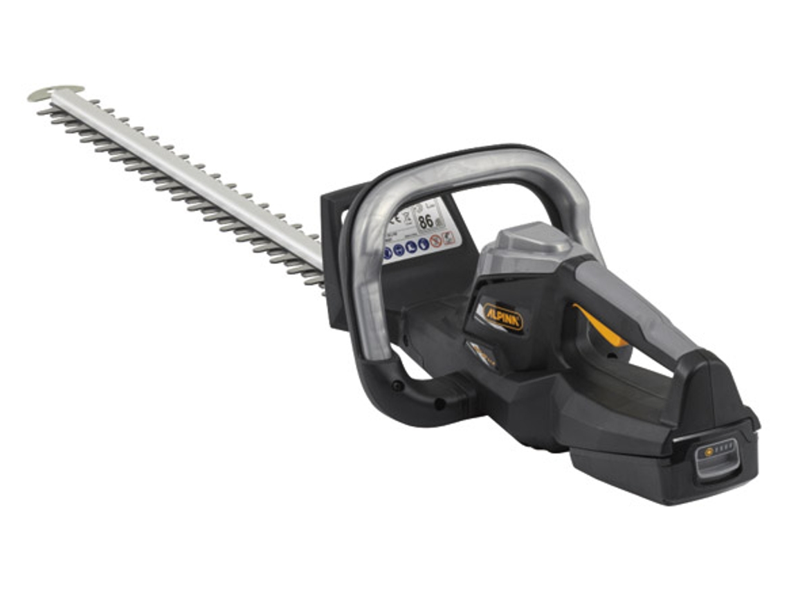 Pack Cortador De Cerca-viva Sem Fio Alpina Ah 20 Li - 20v - Lâmina 55cm - Inclui Bateria 2ah