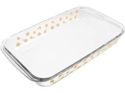 Retangular De Vidro Resistente A Altas Temperaturas, Multifuncional Para Forno E Micro Ondas, Ideal Para Lasanha, Peixe Gokoco