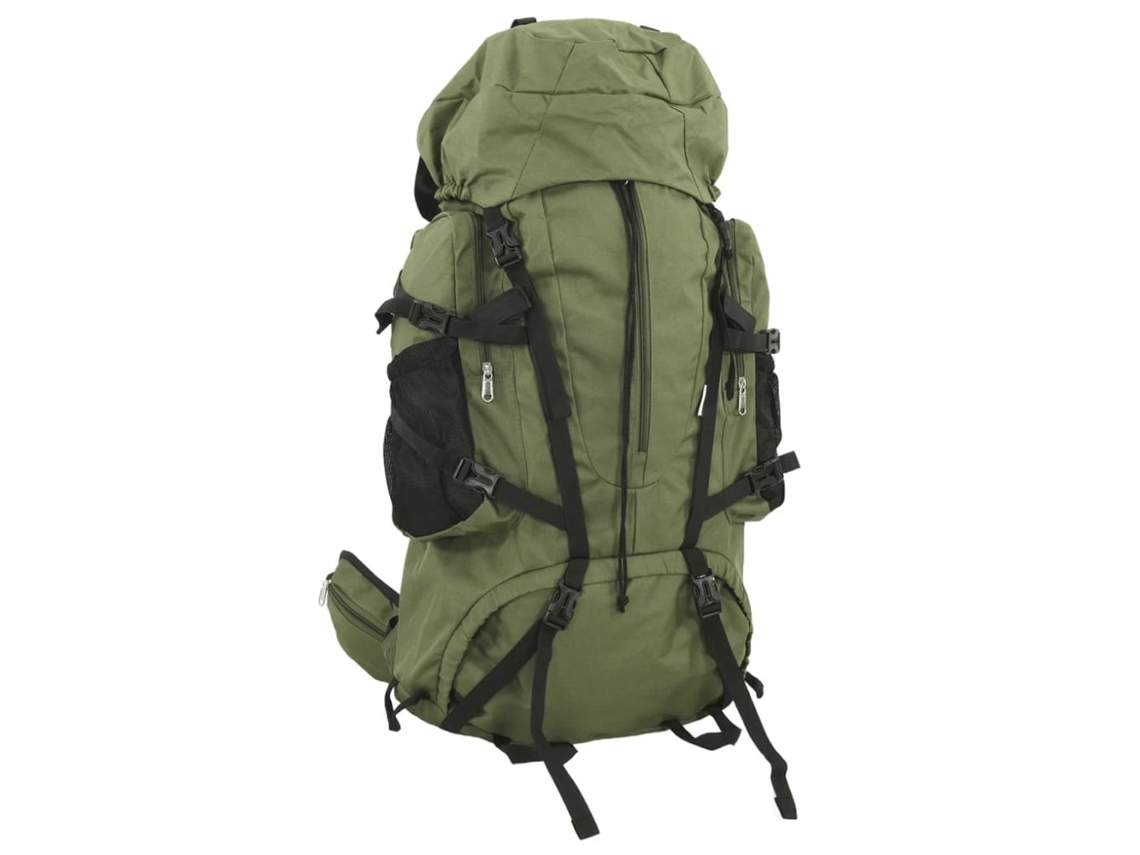 Mochila De Caminhada Verde Militar, 100 L, Tecido Oxford, Para Transporte E Organização Prática Dos Artigos Indicados