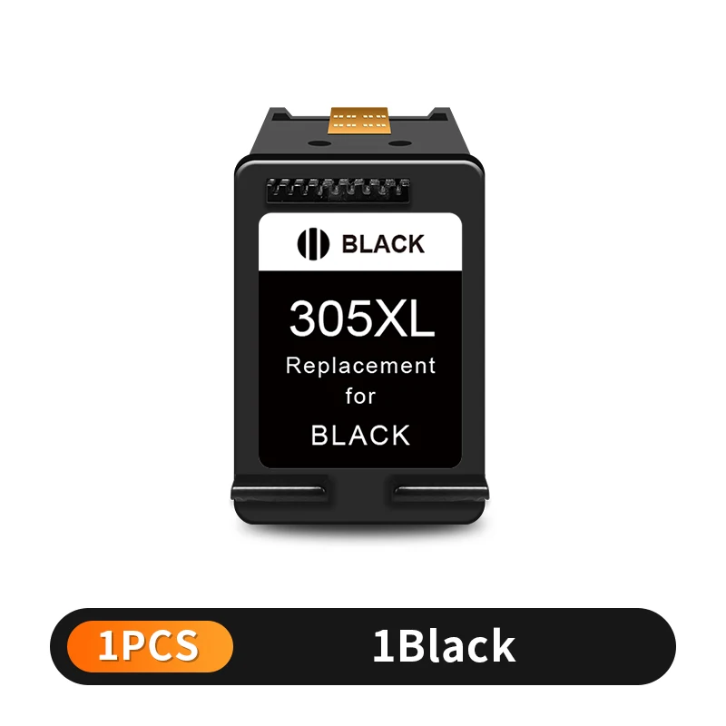 Cartucho de Tinta Preto Nº 305xl para Hp 305 Hp305 para Hp Deskjet Série 4100 4110 4120 4121 2700 2722 MDUG