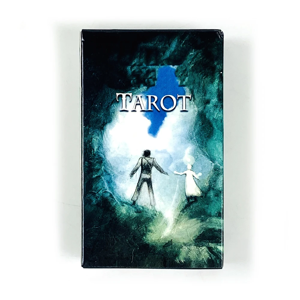 Tarot Aces 78 Cartas Laterais Oráculo Jogo de Tabuleiro de Adivinhação em Inglês MDUG