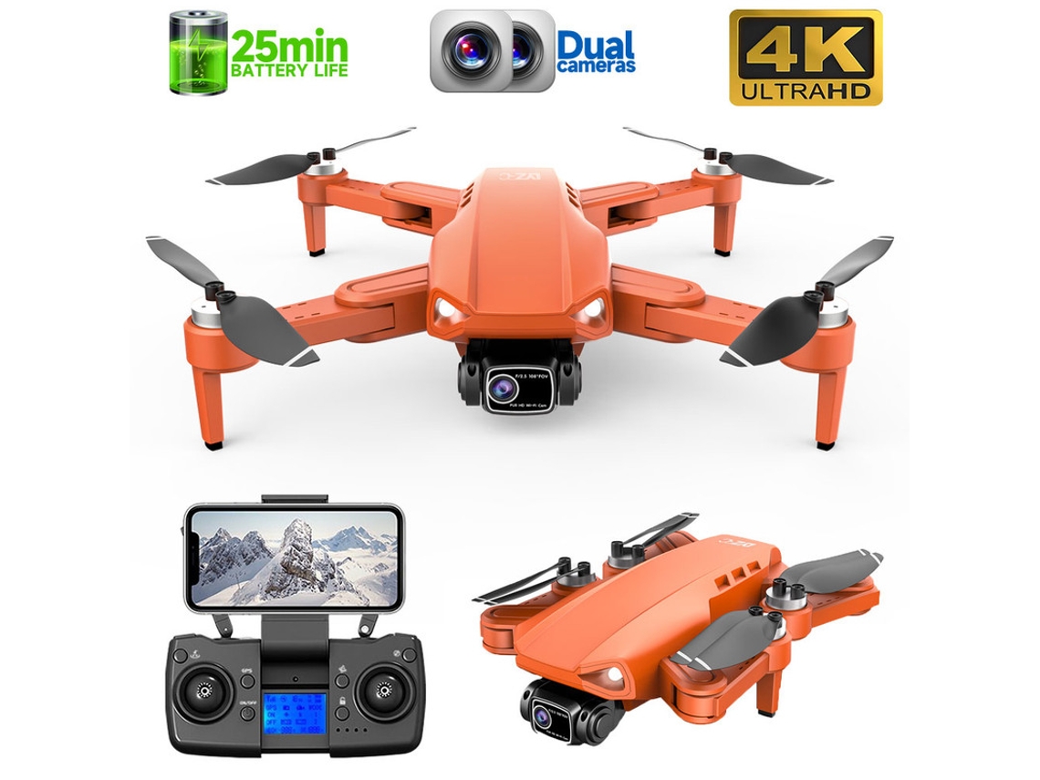 L900Pro Drone4K Duração Da Bateria25 Min Laranja