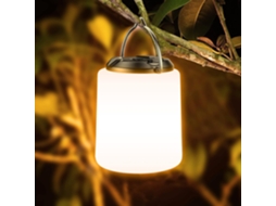 Lâmpada De Acampamento Recarregável, Lâmpada De Acampamento Led Recarregável Luz Branca Quente, Brilho Ajustável, Lâmpada De Bar Aquaforge