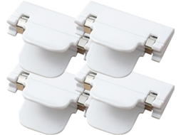 Conjunto De 4 Prendedores Lençol Ajustáveis E Antiderrapantes Para Colchões Edredons, Feitos De Material Ps Seguro