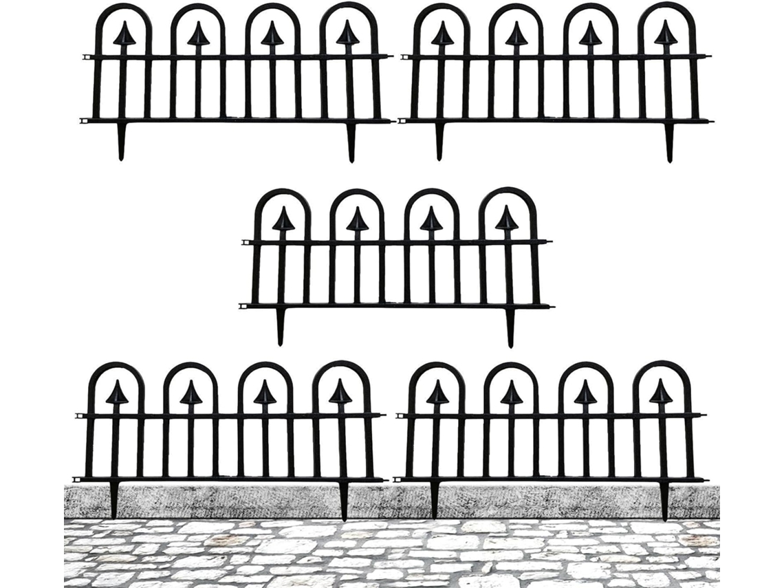 Cerca para Borda de Jardim 5 Cercas para Canteiros de Flores, Delimitação de Canteiros, Cerca para Paisagismo, CHABERLU