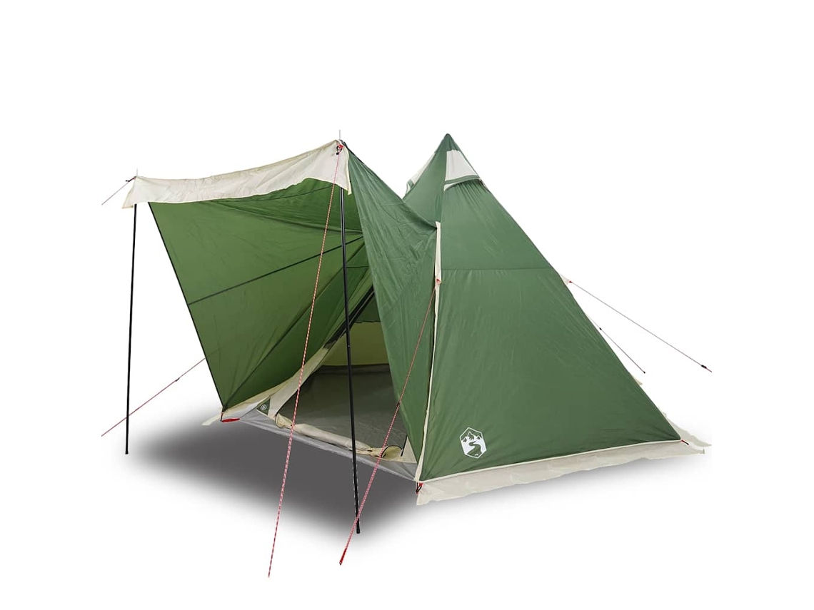 Tenda familiar VIDAXL Verde