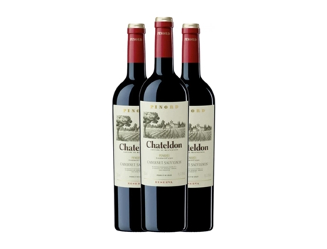 Vinho PINORD Chateldon Penedès Reserva Garrafa Magnum (1.5 L - 3 Unidades)