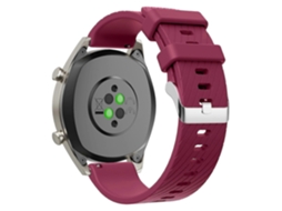 Pulseira De Silicone Sarjada Para Relógio, 20 Mm