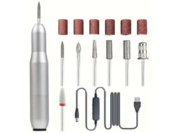 Conjunto Profesional Brocas Eléctricas Uñas, Kit Cuidados Uñas, Uso Doméstico Salones Belleza STELASPLEN
