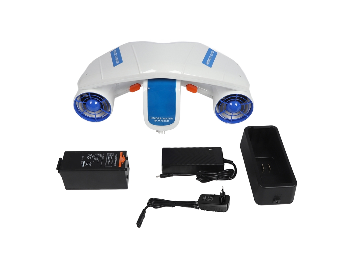Scooter Subaquática Com Tela De 2,8 Polegadas, 7500mah, Velocidade Dupla Portátil, Potente, 20m, Com Trava De Segurança, Hélice De Mergulho Para Ocean