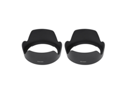 2pcs Ew 83h Plastic Black Camera Mount Lens Hood Fit For Canon Ef 24 105mm F/4l Is Usm Lens LAXISCREED