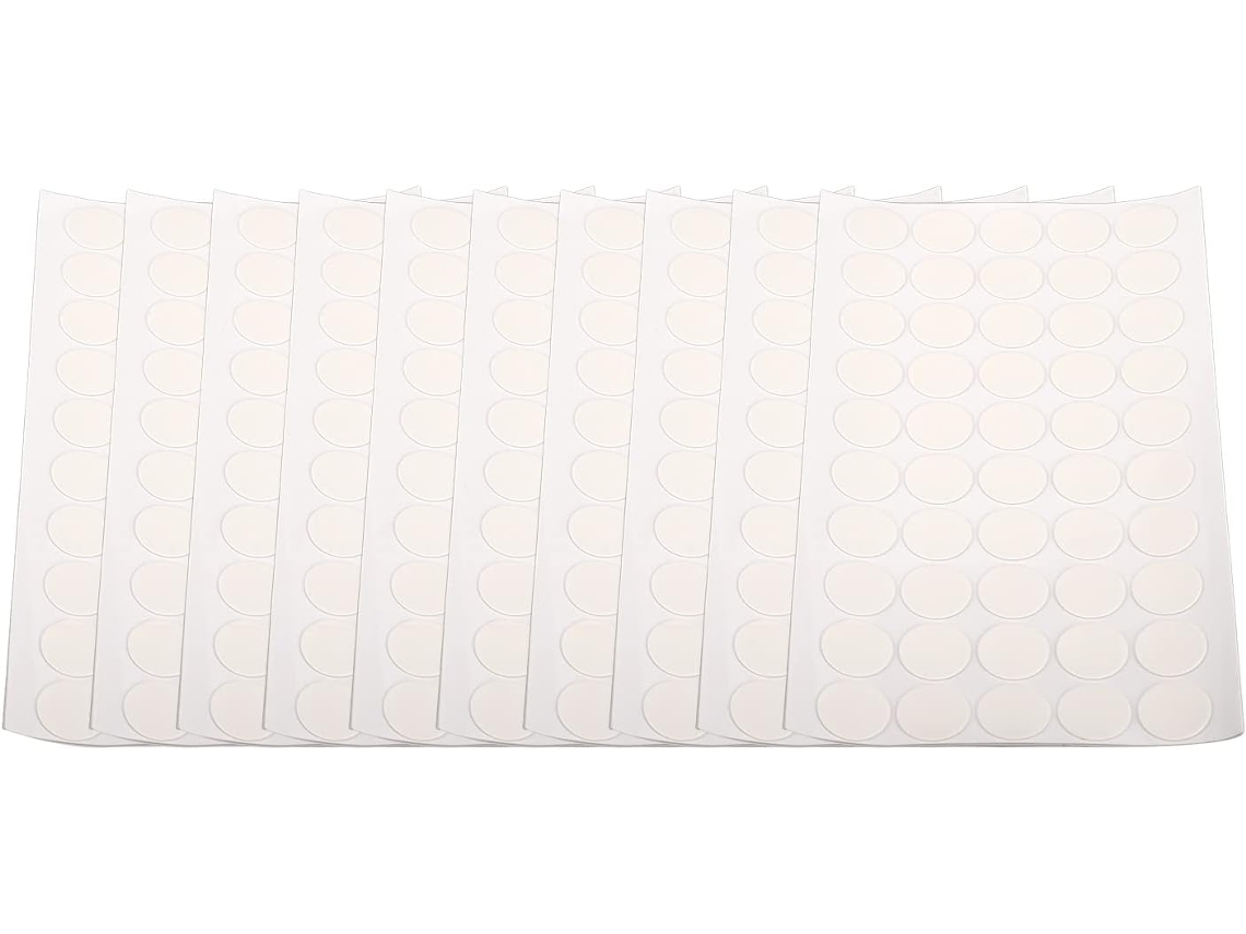 Adesivos Autocolantes Em Formato De Bolinhas 10 Folhas 20 Mm