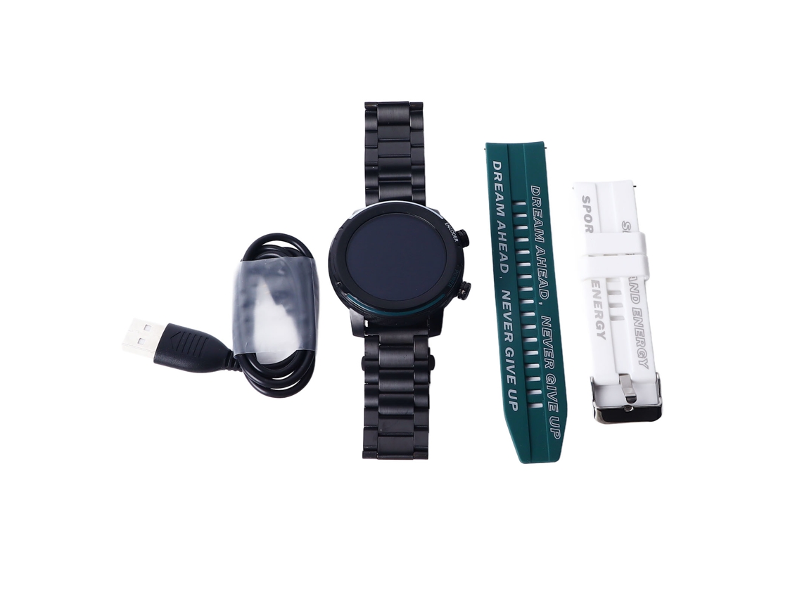 Relógio Inteligente Pulseira Esportiva Nfc Qw66 EOOCOO, chamada Bluetooth, saúde