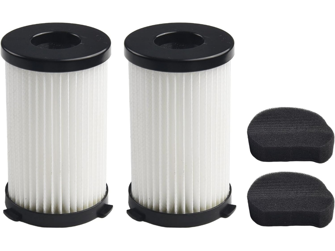 Kit Com 2 Filtros Para Aspirador Robô Clatronic Bs 1306n E 1948 Cb,