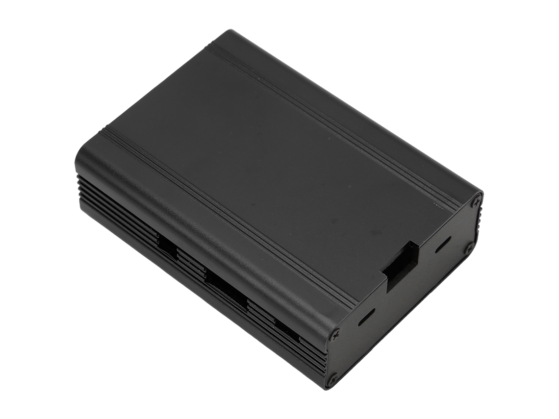 Laxiscreed Caixa De Proteção Em Liga De Alumínio Para Raspberry Pi Com Dissipação De Calor