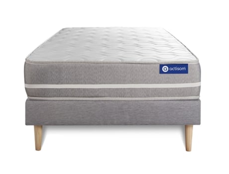 Sommier de Casal Actimemo Touch Memória ACTISOM Espuma com memória Cinzento (90x190)