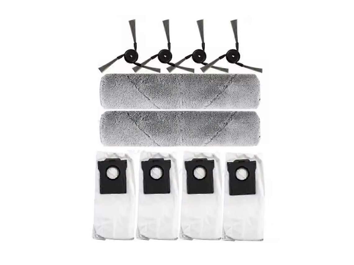 Conjunto De 10 Peças Para Esfregão Com Esteiras Dreame Mova Z5 / Z5 Pro / Z50 Ultra: Pano, Escova Lateral E Saco De Pó._ptg