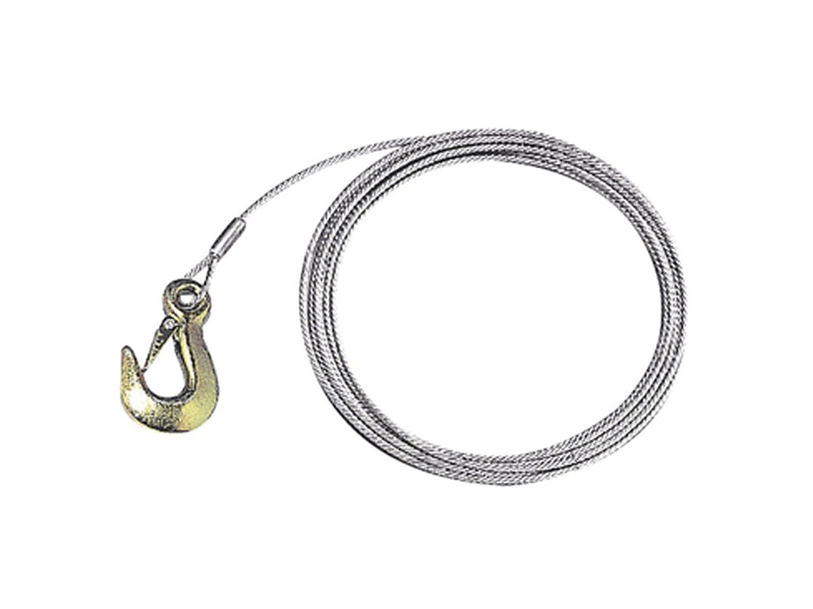 Guincho Cable 5 Mm Cinzento 8 Mtalamex