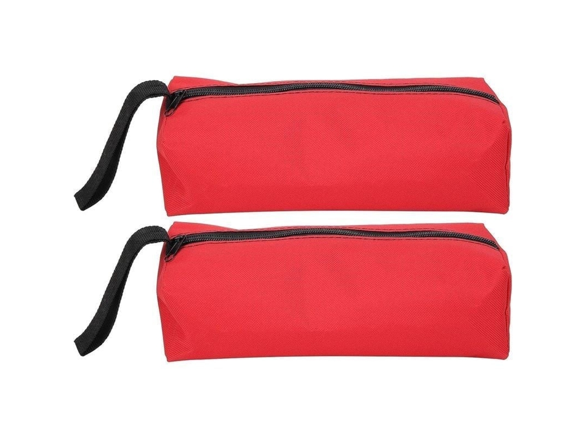 Bolsa de Ferramentas de Lona, 600d, Vermelha | S/MARCA
