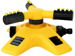 Rociador de Jardim Ajustável com Rotação Automática de 360 Graus para Grama e Vegetais S/MARCA