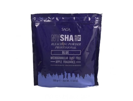 Saga Nysha Color Pro Polvos Decolorantes Azul 500 G