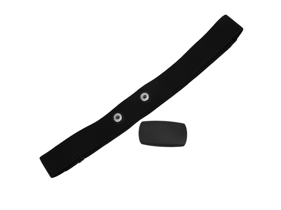 Cinto Torácico Bluetooth Para Fitness Com Bateria Longa Ajustável Preto Monitor De Frequência Cardíaca
