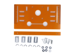 Placa Base Serra Circular 4 Polegadas 28x15cm para Madeira S/MARCA