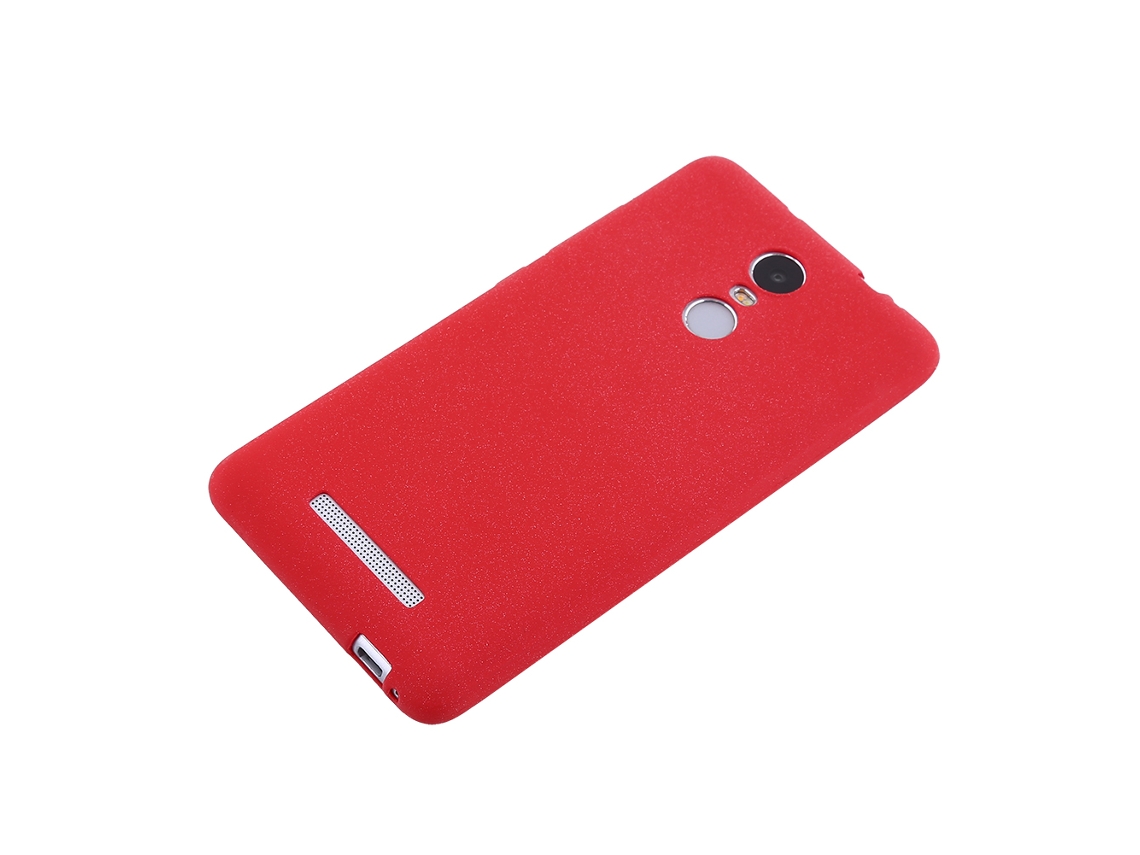 Capa TPU para Redmi Note 3 EOOCOO (ultra fina, anti impacto, vermelha)