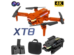 Xt8 Mini Drone(4k Duração Da Bateria10 Min Laranja Bestvite