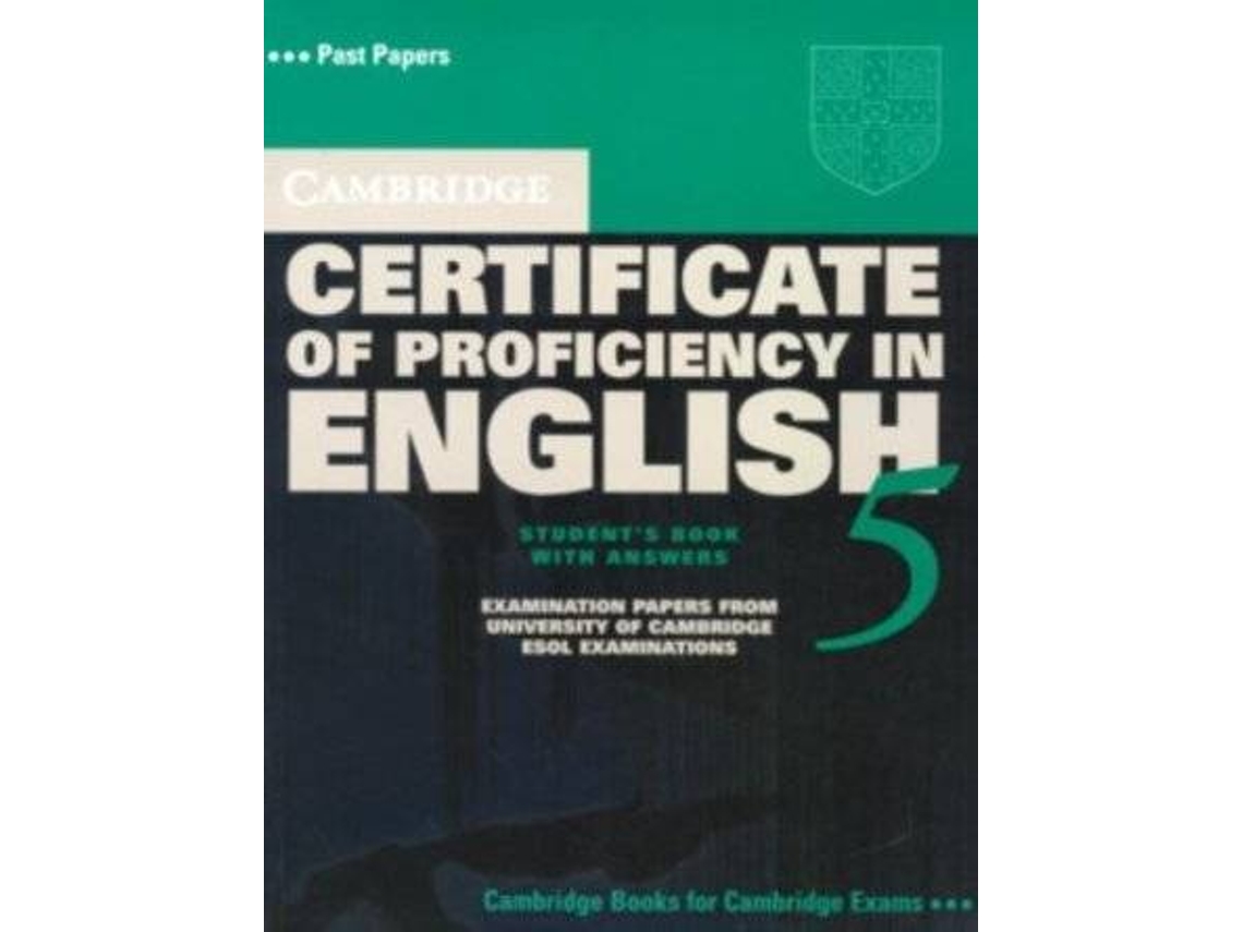 Livro Camb Cert Prof Eng Updated 2 Sb Key (Inglês)