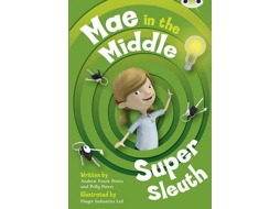 Livro Bug Club Guided Fiction Year Two Lime B Mae in the Middle Super Sleuth de Andrew Fusek Peters (Inglês)