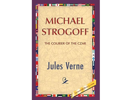 Livro Michael Strogoff de Jules Verne (Inglês)