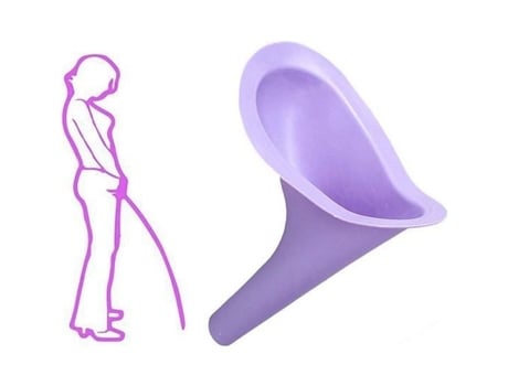 Shop Story Urinol Feminino De Bolso Portátil Permite Fazer Xixi Em Pé Em Campings. Kzq