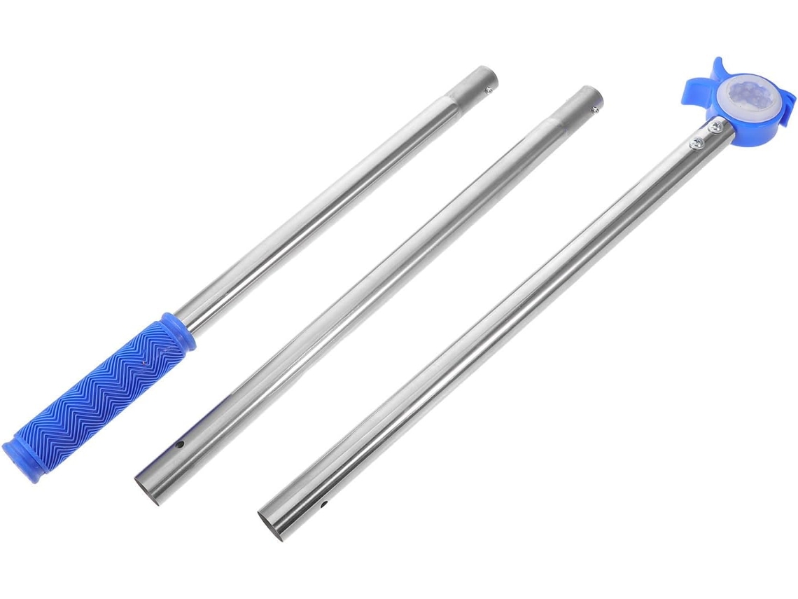 Cabilock Vara Telescópica Ajustável Para Gancho De Janela Deslizante, Material Metal E Plástico, Design Ergonômico Para