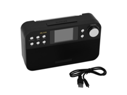Rádio Receptor Dab Fm Com Tela Colorida