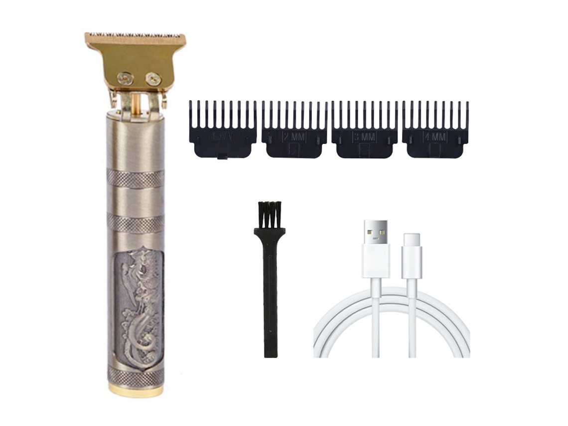 Máquina de Cortar Cabelo Sem Fio para Homens Aparador de Barba Profissional Elétrico Máquina de Barbear JEDBESETZT