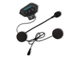 Capacete De Motocicleta Fone De Ouvido Bluetooth Sem Fio Alto-falante Viva-voz Fone De Ouvido SUNNY SPACES