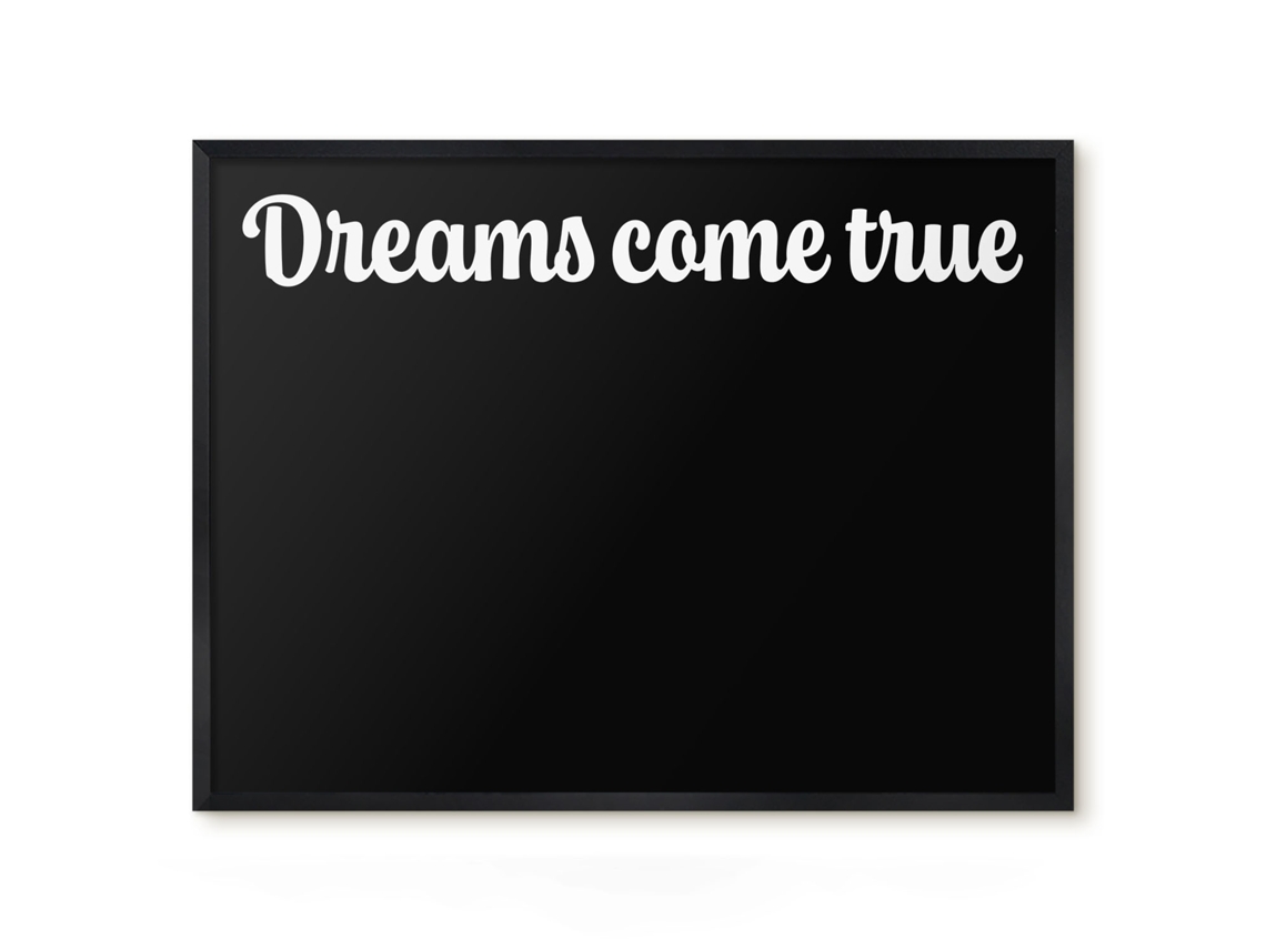 Magnetic Board Dreams Come True For The Living Room Espelharte (80x60 Cm)