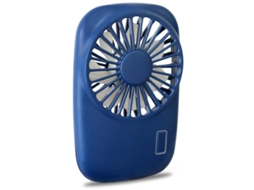 Ventilador De Mão Mini Ventilador Poderoso Pequeno Pessoal Portátil Velocidade Ajustável Usb Recarregável Resfriamento Yizhood (azul)