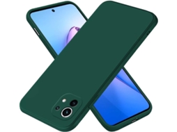 Capa para Xiaomi Xiaomi 11 HONGWE. Textura Macia Verde