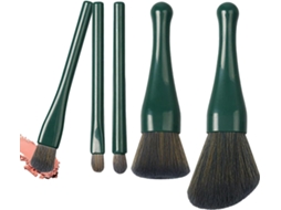 Conjunto De Pincéis De Maquiagem Para Viagem | Pincéis De Maquiagem Para Viagem Aplicador Retrátil Gokoco