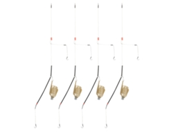 4pcs Cesta de Isca de Pesca Portátil 50g