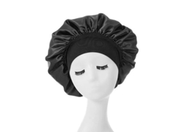 Touca de dormir branca Aquaforge protege seu cabelo enquanto você dorme