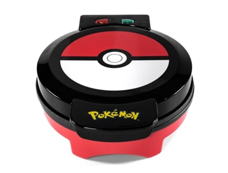 Marcas estranhas da máquina de waffle Pokémon Pokéball