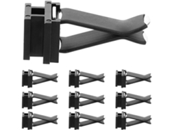 Conjunto De 10 Clipes De Plástico Para Difusor De Aromatizador De Ar Automotivo