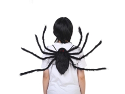 Mochila Aranha Gigante Decorativa Para Halloween E Festas