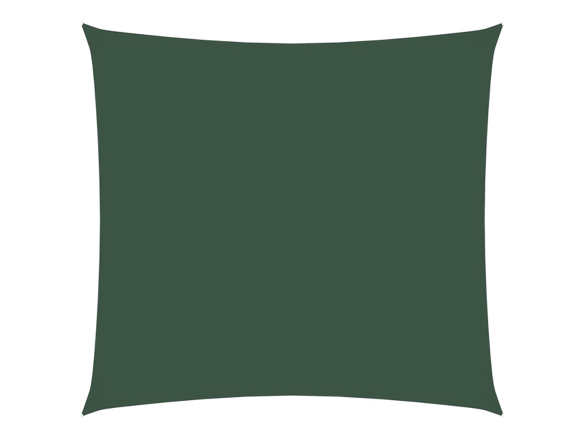 Para sol Estilo Vela em Tecido Oxford Quadrado 6x6 M Verde escuro MAISON EXCLUSIVE
